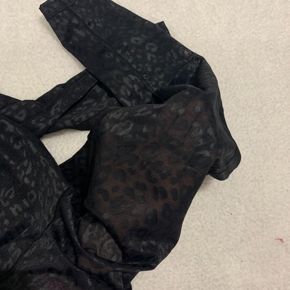VS high-rise leopard tights - Picture 5 of 5